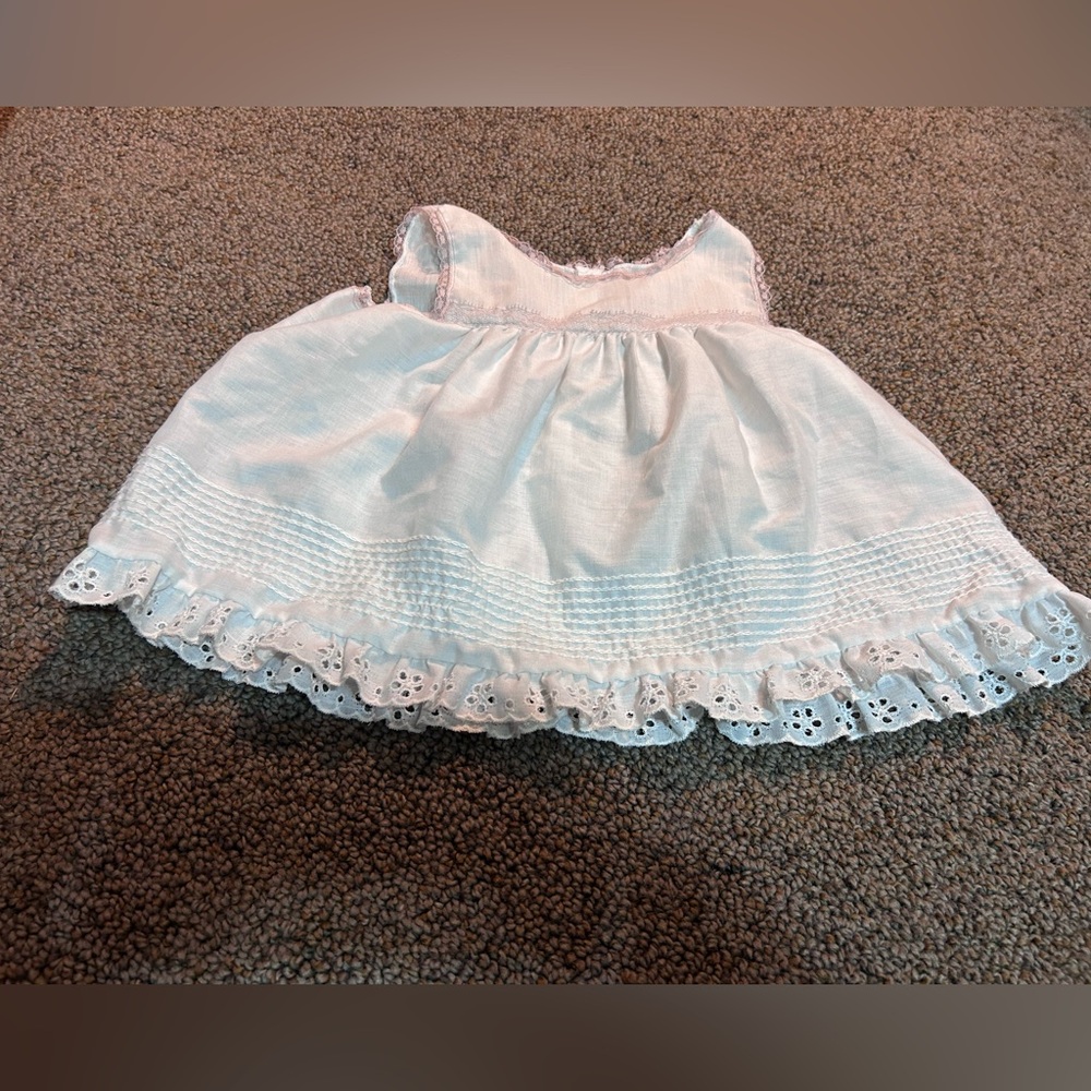 Vintage Shirey White Tank Size 18 Months
